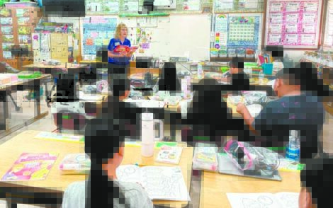 Rotary Club of Lahaina Sunset shares ethics activity with 3rd Grade students